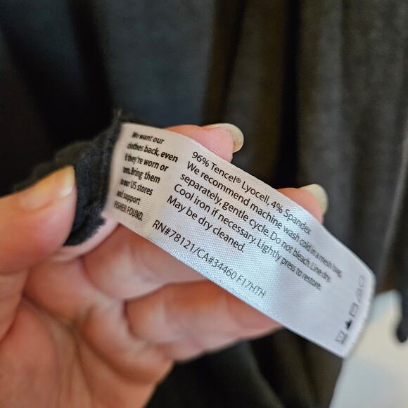 Eileen Fisher Drop Shoulder Open Front Duster Cardigan Women's Size X-Large - Picture 11 of 12